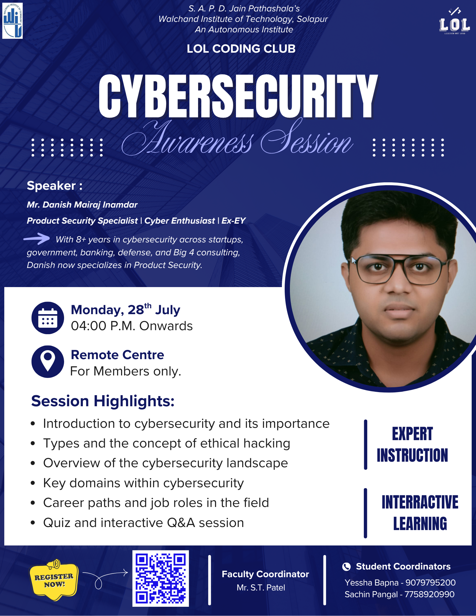 Cybersecurity Awareness Session